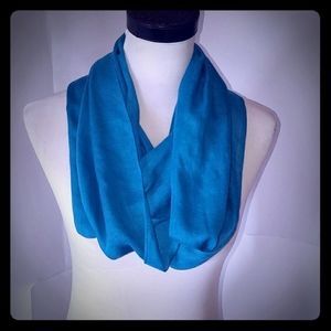 Teal Infinity Scarf